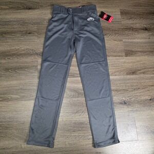 Rawlings Small Baseball Pants Mens Grey NEW Semi-Relaxed LNCHSR-GR-88